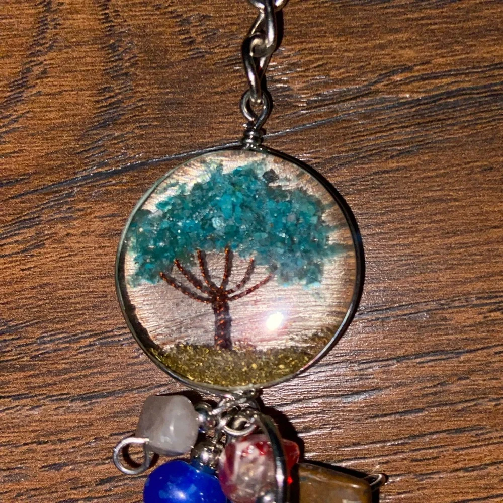 Tree Bead Keychain - Picture 6 of 9